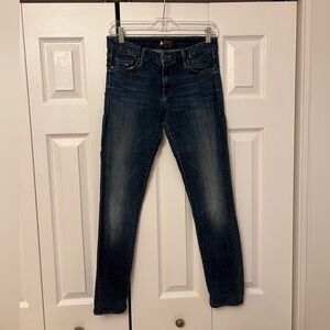 MOTHER Skinny Dark Indigo Women’s Jeans